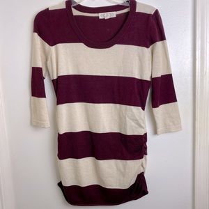 Pink Rose Women’s Quarter Sleeve Sweater